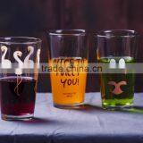 16oz Clear Glass Tea Cups Glass Juice Cup thumbnail-4