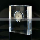 New crystal clock for home decoration