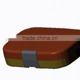 Hot Sales Plastic Leakproof Bento Lunch Box With One Latch thumbnail-1