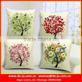 Colorful Tree Cushion Cover For Office Chair thumbnail-1