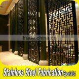 Custom Made Stainless Steel Hotel Lobby Wall Decoration thumbnail-4