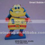 Polyresin Frog Bobble Head thumbnail-1