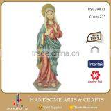 27 Inch Resin Religious Items Virgin Mary Statue thumbnail-1