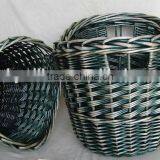 Big Cheapest Wicker Storage Basket With Handle thumbnail-6