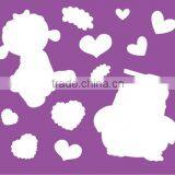 Funny Safety Plastic Drawing Stencil For Children thumbnail-2