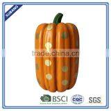 Slim Pumpkin With Golden Dot POLY RESIN TABLE TOP thumbnail-1