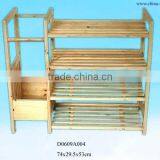 Wooden Shoe Rack With Umbrella Holder thumbnail-1