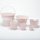 Multi-Colour Mini Metal Plain / Heart Wedding Party Christening Favour Gift Pails Tin Buckets thumbnail-3