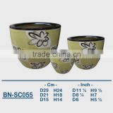 Vietnamese Ceramic Indoor Pot/ Indoor Planter BN-SC055