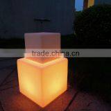 Garden Rechargeable 20cm LED Cube Chair thumbnail-1