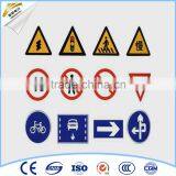 Aluminum Triangular With Red Border and White Background