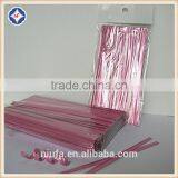 Hot Sell Precut PET Decorative Plastic Coated Twist Tie thumbnail-5