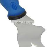 9-in- Scraper With Soft Grip Stainless Steel Blade Metal End Cap Putty Knife Scraper thumbnail-4