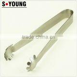 39056 6 Inch Mini Stainless Steel Kitchen Tongssalad Ice Tongs Tea Tongs thumbnail-2
