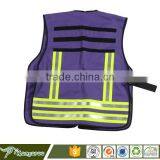 High Visibility Purple Safety Vest thumbnail-1