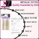 Metallic Tattoo Gold Temporary Tattoos Sticker Wholesale thumbnail-4