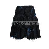 Black Short Lace Black Girls Mini Skirt thumbnail-4