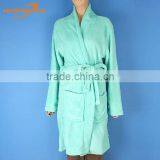 Stock Womens Polyester Coral Fleece Shower Robe Bathrobes, Lot#170706 thumbnail-1