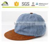 2015 Fashion Custom 6 Panel Snapback Hats With Embossed Leather Label thumbnail-5