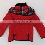 Baby Girl Apple Red Cotton Padded for Winter thumbnail-2