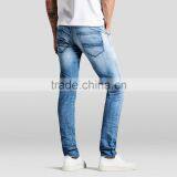 Wholesale China Factory Custom Made Narrow Bottom Jeans Pants thumbnail-2