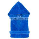 Kids Velour Hooded Bathrobe thumbnail-6