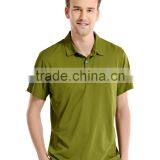 100% Polyester Quick Dry Running Polo Shirts thumbnail-4