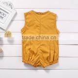 S60673B 2017 Summer Infant Baby Girl Lace Rompers Sleeveless Hot-Tempered Jumpsuit thumbnail-3