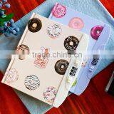 36K Carton Keyboard Organizer Custom Logo Planner With Lock Diary Notebook thumbnail-5