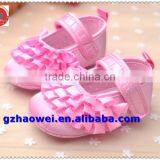 Princess Series Ribbon Flower Baby Girl's Shoes thumbnail-3