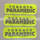 Heat Transfer Printed Reflective Logo on Patch Which Used on Safety Clothing thumbnail-1