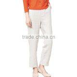 2016 Customized Women Stylish Breathable Linen Casual Pants Pattern thumbnail-3