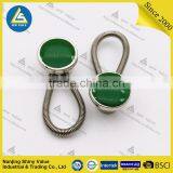 Mixed Sizes Packed Metal Collar Button Extenders in Different Colors Crystal Mounted With Elastic in the Spring