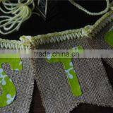 Easter Burlap Garland & Bunting For Home Decoration thumbnail-3