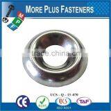 Made in Taiwan Black Steel Brass Plated Stainless Steel Finishing Washer thumbnail-4