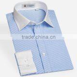 Band Collar Long Sleeve French Cuff 100% Cotton Mans Shirts thumbnail-5