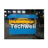 Iron Metal Roof Sheet Roll Forming Machine With Manual Or Hydraulic Uncoiler