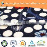Poly 4 Way Weft Knitting Polyester Printed Spun Velvet Fabric thumbnail-1