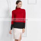 Cashmere Wool Blended Knitted Long Ladies Pullover
