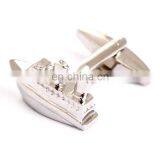 Yacht Cuff Link Silver Vessel Shirt Cufflinks for Men thumbnail-5