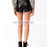 Perforated Faux Leather Shorts CSS0050 thumbnail-4