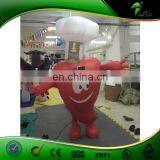 Walking Inflatable Dancer Man / Inflatable Red Pepper For Promotion Event / Custom Advertising Inflatable Costume thumbnail-1