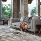 New Modern Design Grey Linen Fabric Soft Feather Furniture Living Room Sofa Set thumbnail-2