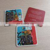 Customized Printed Cardboard Paper Cork Drink Coaster for Promotions thumbnail-4