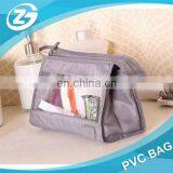 PVC Makeup Case Organizer Clear Pvc Zipper Pouch Bag thumbnail-1