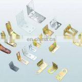 Standard customized sheet metal stamping color plated various angle mounted bracket