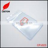 Cheap Transparent PVC ID Card Badge Holder thumbnail-6