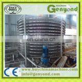 Gefrorene IQF-Kühlschrank-Fischfilets, Schnellgefrierverarbeitungsanlage, Spiralkühlschrank thumbnail-2