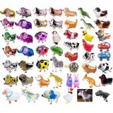 New Arrival Hot Sale Walking Animal Pet Balloons (dinosour, dogs, giraff, indeer, panda, fog, rabbit, cow, cat,  elephant, turtle, ladybug,)
