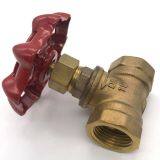 Body Straight-through & Dc Color Gold & Brass Bronzed-red Stopcock Valve
